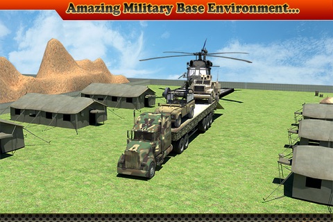 Army Cargo Truck Driving Pro screenshot 2