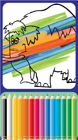 Game screenshot Dinosaurs Village coloring page for boys Ninth Edition apk