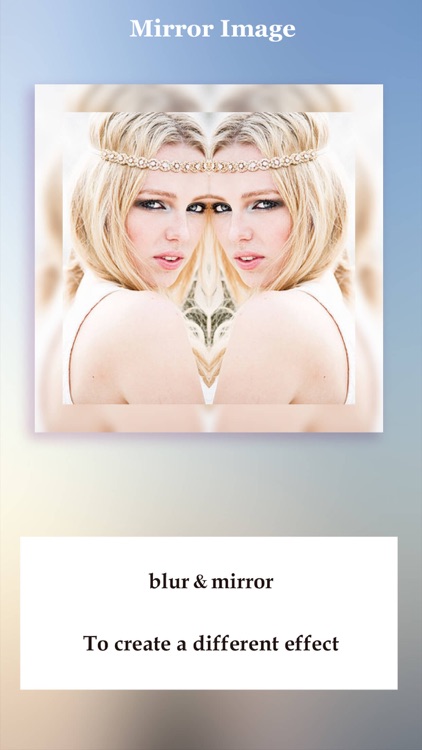 Mirror Image HD － Photo Mirror  and Photo Blur Effect