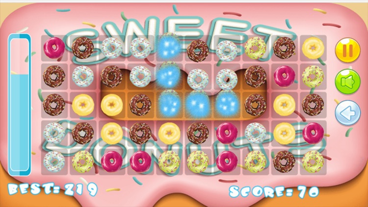 explosive donuts match - hot  a mini donut games free for boy and girl screenshot-3