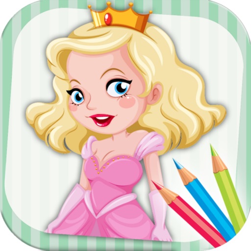 Draw Color Princess icon