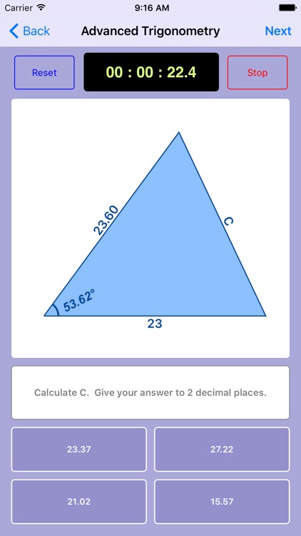 Trigonometry Quiz Master screenshot-3