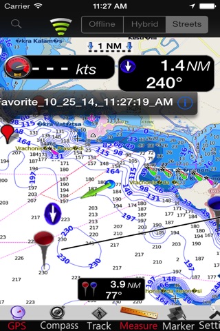 Greece West GPS Nautical Chart screenshot 3