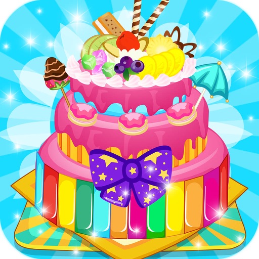 公主蛋糕店 - 时尚小厨师宝宝制作甜点甜品做饭益智小游戏（烘焙、切水果、食谱游戏） icon