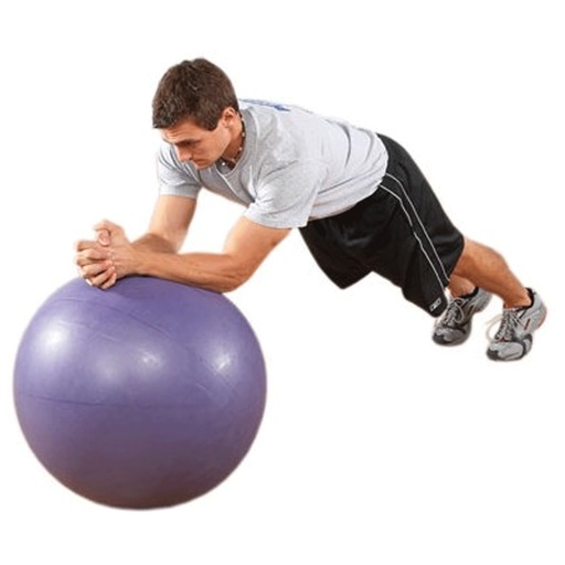 10 Min Exercise Ball Workout: Core-Strength Moves Using A Fitness Ball - Tone Up And Slim Down icon