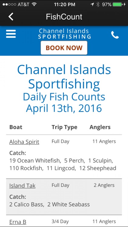 The Channel Islands Sportfishing