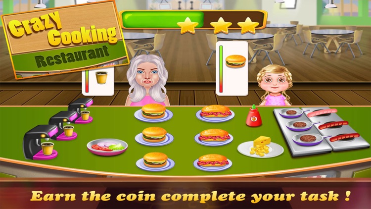 Crazy Cooking Restaurants : hot dog maker for kids and mom cooking game