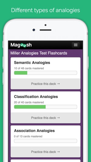 Miller Analogies Test Practice Flashcards(圖3)-速報App