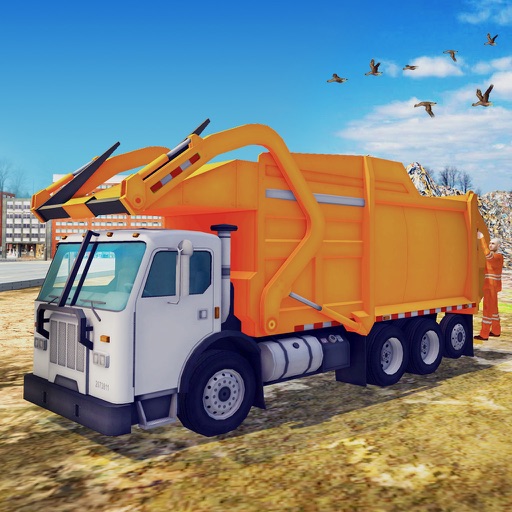 Garbage Dump Truck Simulator 3D – Heavy Duty Trash Transporter Simulation Icon