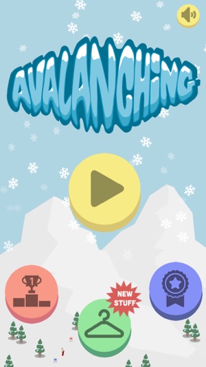 Avalanching: snowboard slalom endless runner!(圖1)-速報App