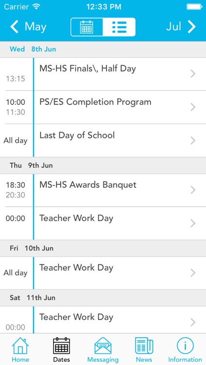 Marian Baker School.