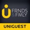 The Uniguest Friends and Family is an app that allows you to provide feedback on your travel