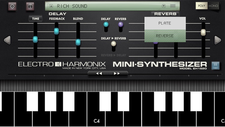 Mini Synthesizer for iPhone screenshot-3