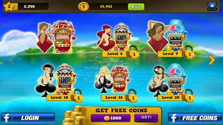 Beauty Girl Gambler Jackpot Slots Games !