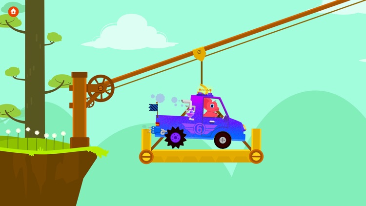 Dinosaur Car - Truck Simulator Games for Kids screenshot-4