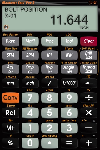 Machinist Calc Pro 2 screenshot 3