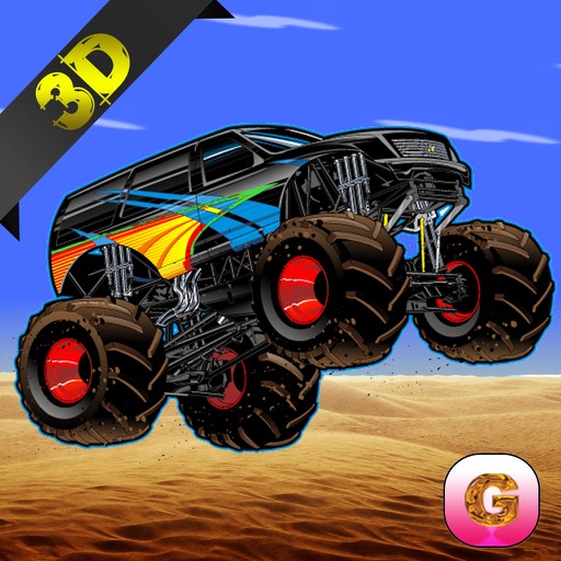 Offroad Hill Racing: Monster Truck Adventure 2016 extreme Simulator Icon