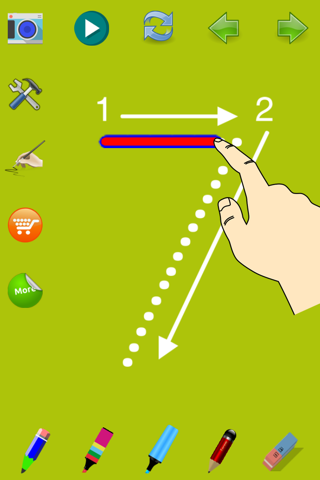 Trace Letters Wizard Level 3 - náhled