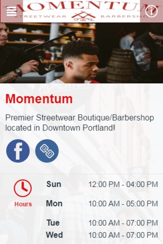 Momentum Barbershop screenshot 2