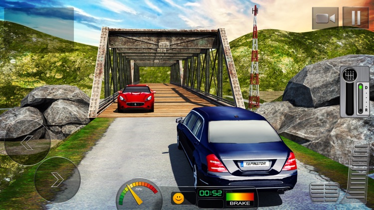 Offroad Hill Limo Driving 3D screenshot-3