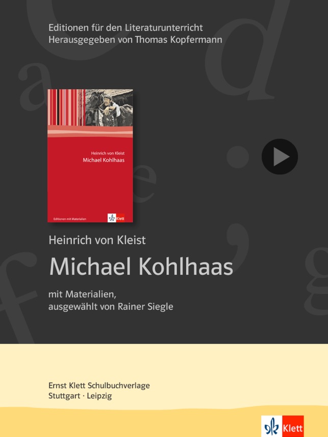 Michael Kohlhaas -  Edition.Hörbuch  Deutsch-Lektüren zum Le(圖1)-速報App