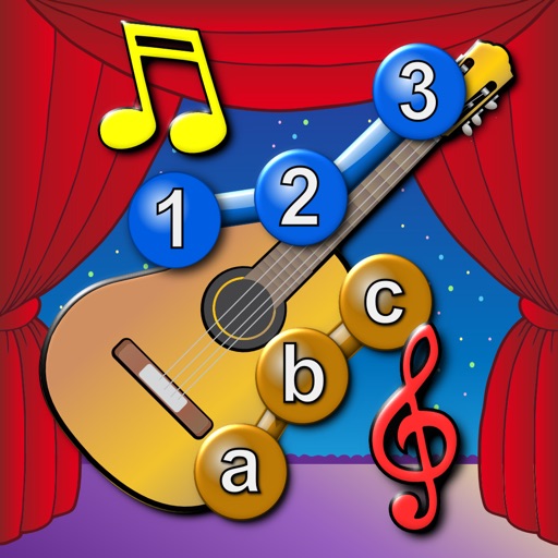 Kids Musical Instrument Connect the Dots Puzzles - learn the ABC numbers shapes and for toddlers Icon