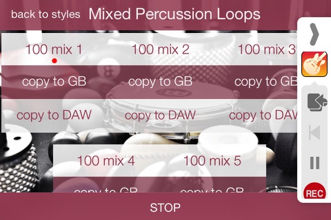 Percussion Loops HD screenshot 4
