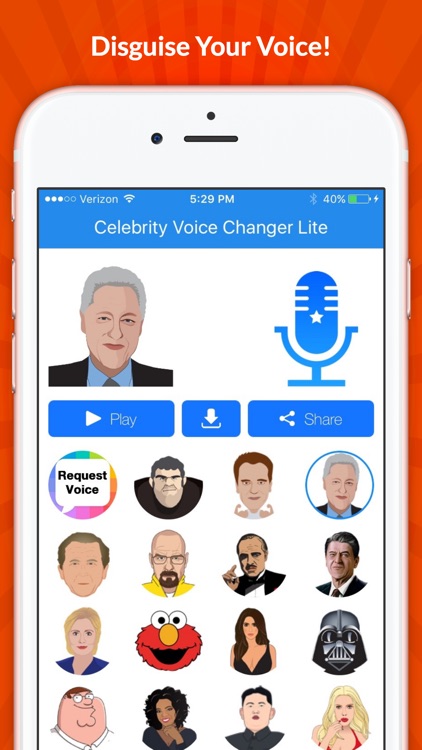 Celebrity Voice Changer - Funny Voice FX Soundboard Free screenshot-3