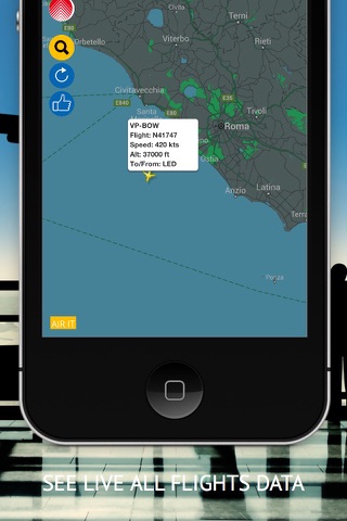 Air IT : Live flight Status & Radar screenshot 2