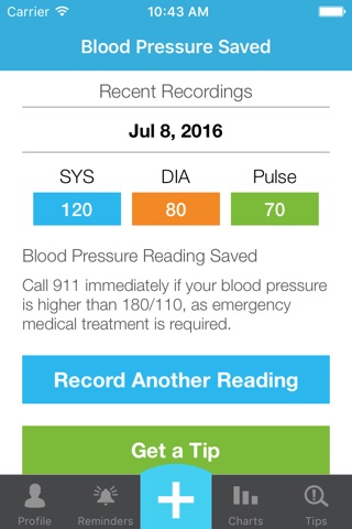 Check It: Your Blood Pressure screenshot 2