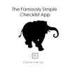 Famously Simple Checklist App