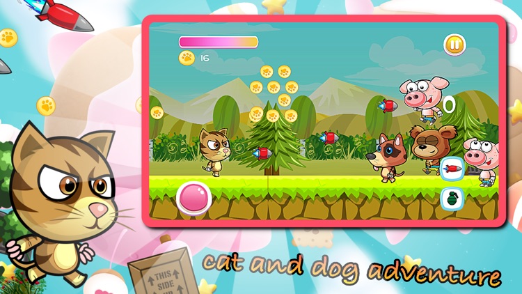 cat and dog go - animal run game adventure for kids