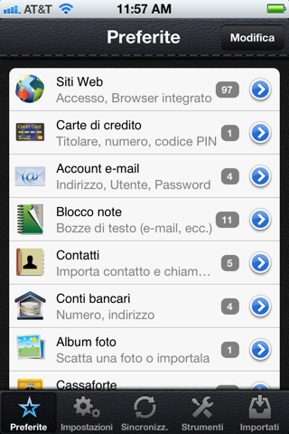 Password Safe - iPassSafe screenshot 2