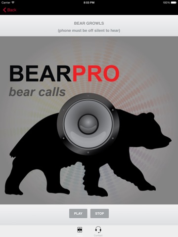 Bear Hunting Calls - With Bluetooth Ad Free screenshot 2