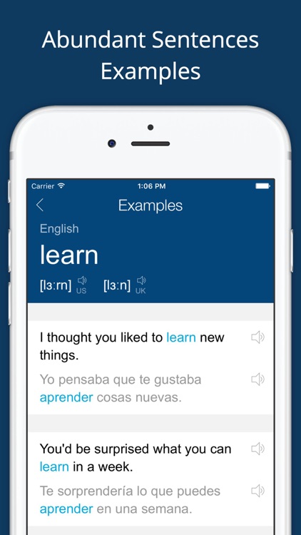 Spanish English Dictionary App screenshot-3