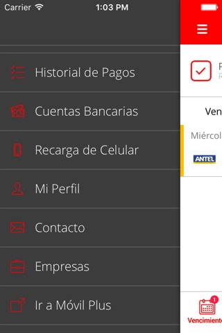 Pagos Santander screenshot 2
