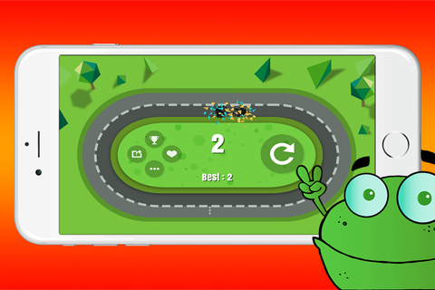 Racing car quick speed do not crash games screenshot 3