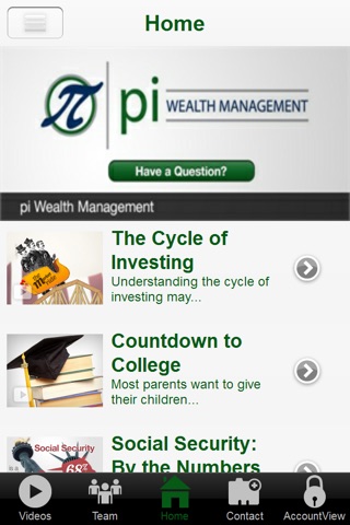 pi Wealth Management screenshot 2