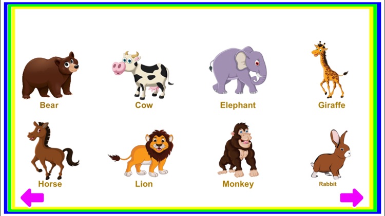 Animals Learn, Identify & Puzzle game for Toddler & Preschool kids