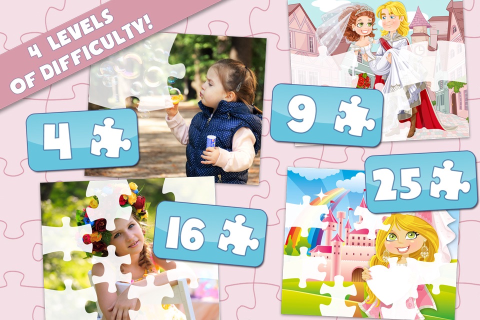 Princess Slide Magic Puzzle & Photos - Princesses Sliding Block Jigsaw Game screenshot 3