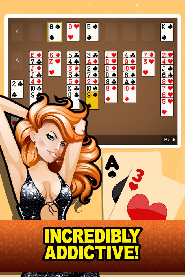 Eight Off Solitaire Free Card Games Classic Solitare Solo screenshot 4