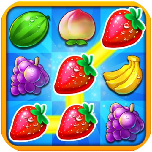 Crazy Fruit Match 2016 iOS App