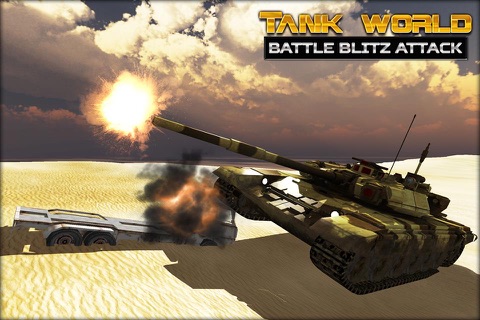Tank World Battle Blitz Attack - Panzer Tank Strike Hero Tank War Sim screenshot 3