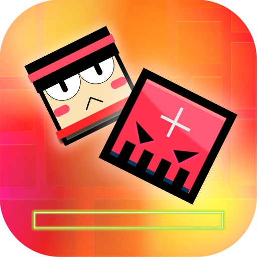 Geometry Drop - Total Ninja Meltdown Drop And Jump iOS App