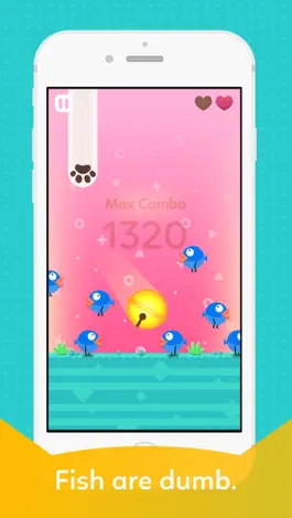 Game screenshot Dribble Cat vs Many Fish apk