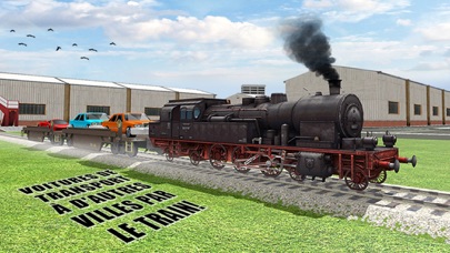 Screenshot #2 pour Ville Voiture Transporteur Train  & Camion Chauffeur Simulateur Jeu