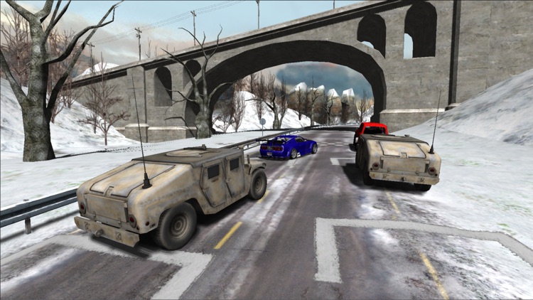 Snow Car Racing PRO screenshot-3