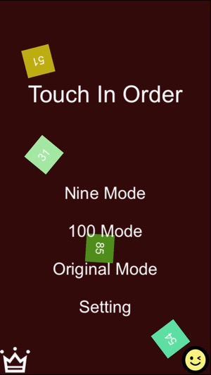 Touch In Order - Touch Numbers