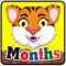 Learn English daily : Month : free learning Education games for kids!