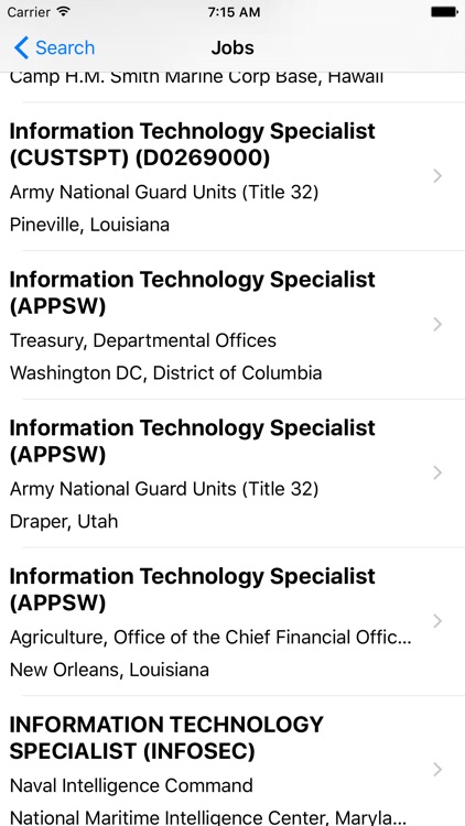Gov Job Search - Find government jobs and employment information screenshot-3
